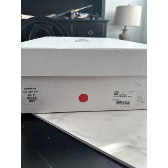 Chloe Womens Lauren Lace-Up Leather High-Top Sneakers 37 MSRP $790 - Picture 5 of 5